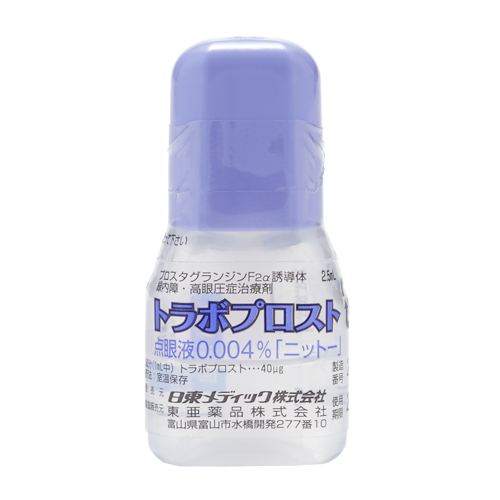 トラボプロスト点眼液0.004%「ニットー」