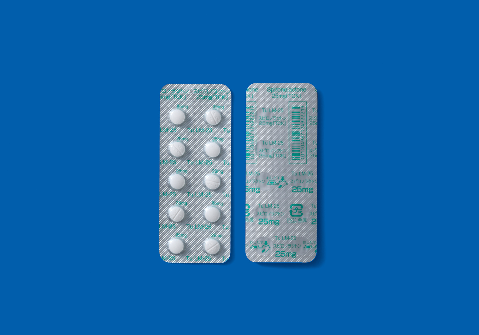 スピロノラクトン錠２５ｍｇ「ＴＣＫ」