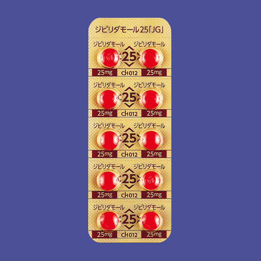 ジピリダモール錠２５ｍｇ「ＪＧ」