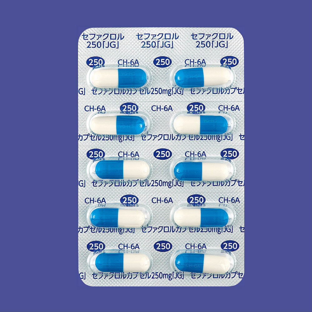セファクロルカプセル２５０ｍｇ「ＪＧ」 