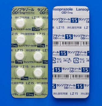 ランソプラゾールＯＤ錠１５ｍｇ「ケミファ」 