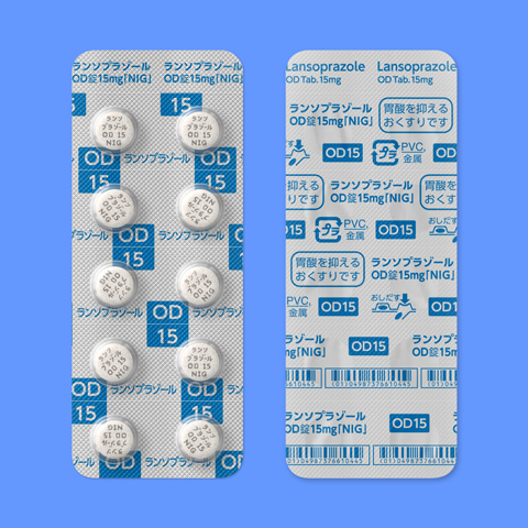 ランソプラゾールＯＤ錠１５ｍｇ「ＮＩＧ」