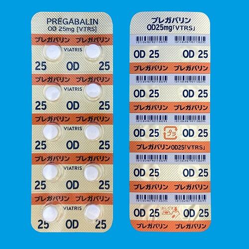 プレガバリンＯＤ錠２５ｍｇ「VTRS」