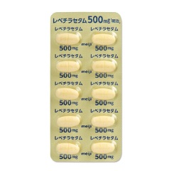 レベチラセタム錠５００ｍｇ「明治」