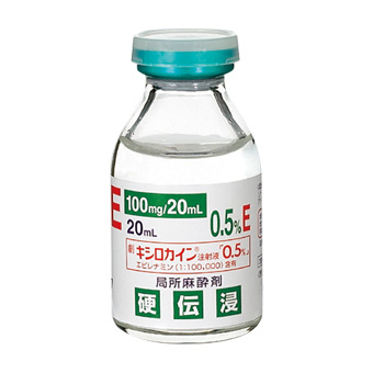 キシロカイン注射液「０．５％」エピレナミン含有