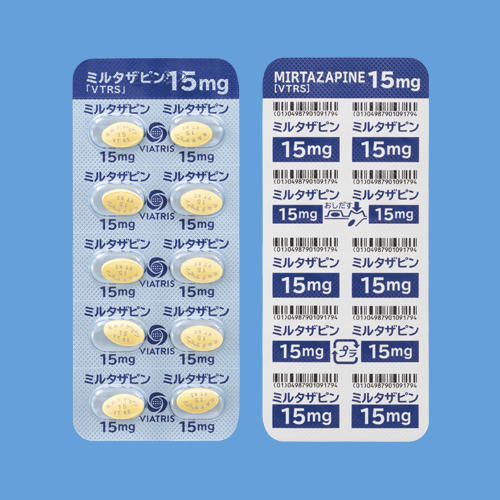 ミルタザピン錠１５ｍｇ「ＶＴＲＳ」