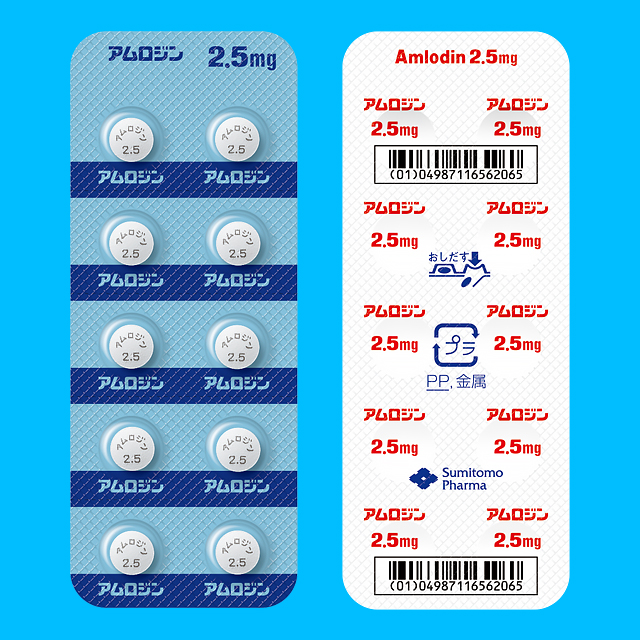 アムロジン錠２．５ｍｇ