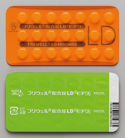フリウェル配合錠ＬＤ「モチダ」