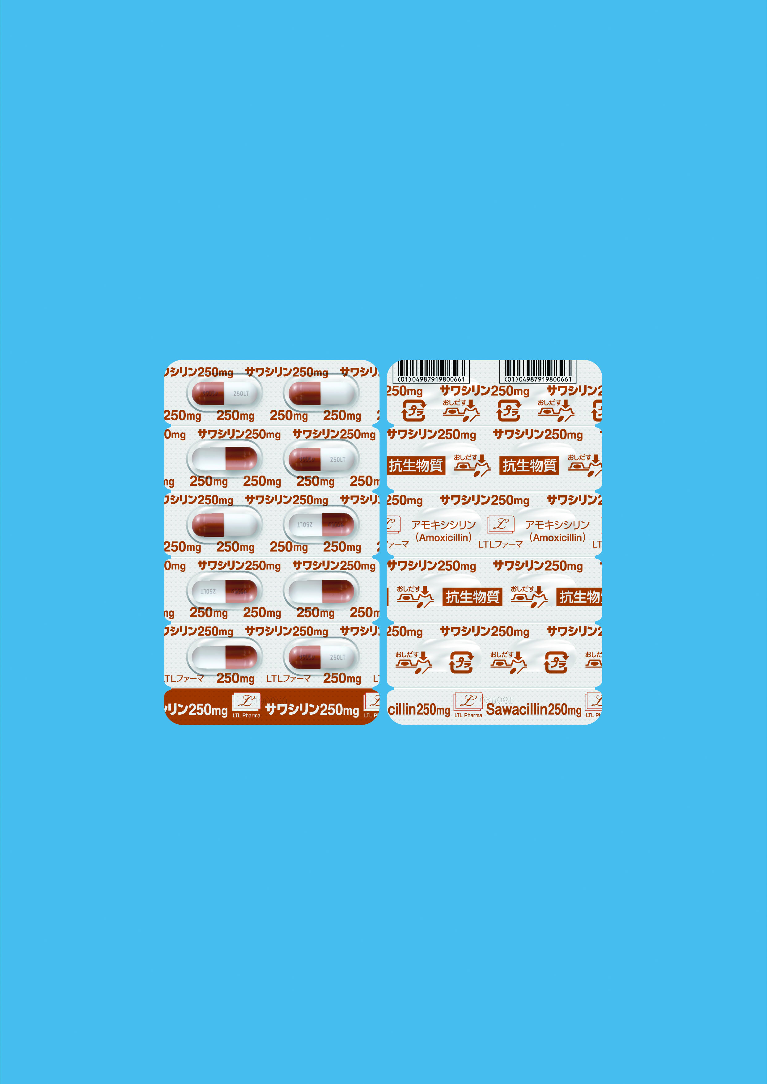 サワシリンカプセル２５０