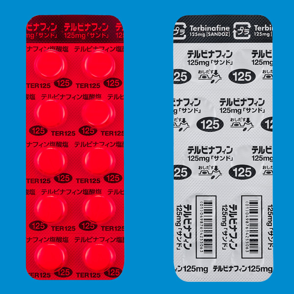 テルビナフィン錠１２５ｍｇ「サンド」
