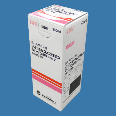 ｄ－クロルフェニラミンマレイン酸塩シロップ０．０４％「日新」