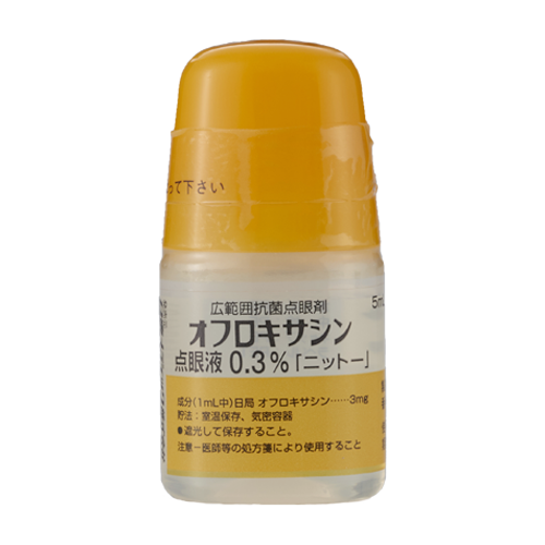 オフロキサシン点眼液０．３％「ニットー」