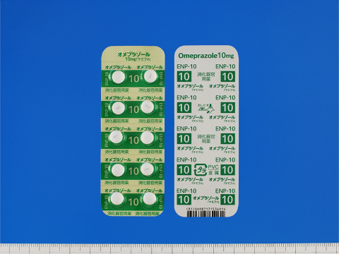 オメプラゾール錠１０ｍｇ「ケミファ」