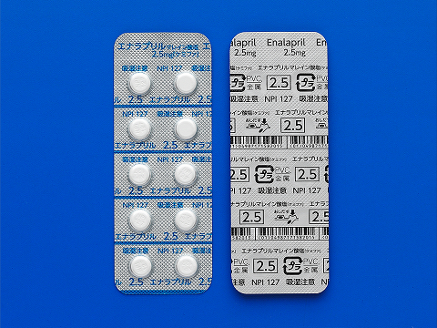 エナラプリルマレイン酸塩錠２．５ｍｇ「ケミファ」