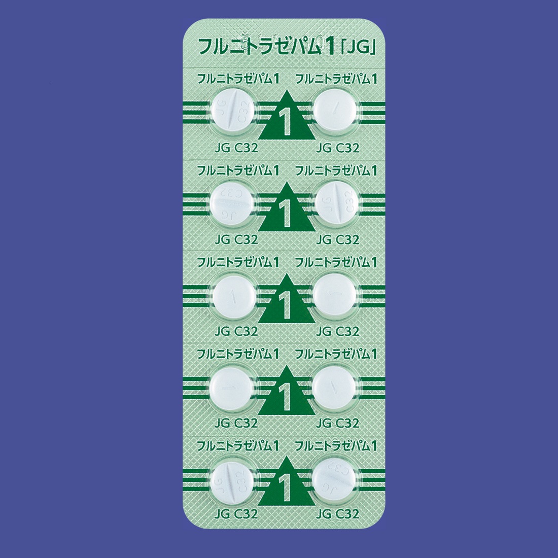 フルニトラゼパム錠１ｍｇ「ＪＧ」