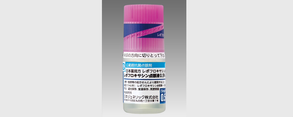 レボフロキサシン点眼液０．５％「ＪＧ」
