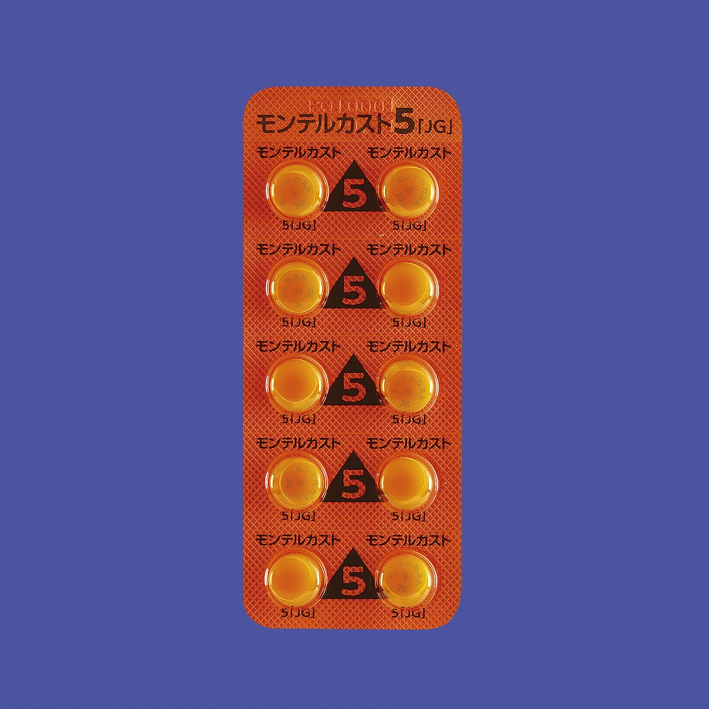 モンテルカスト錠５ｍｇ「ＪＧ」