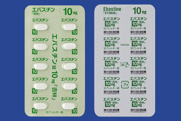 エバスチン錠１０ｍｇ「杏林」