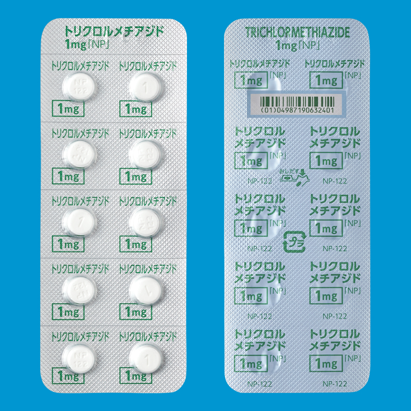 トリクロルメチアジド錠１ｍｇ「ＮＰ」