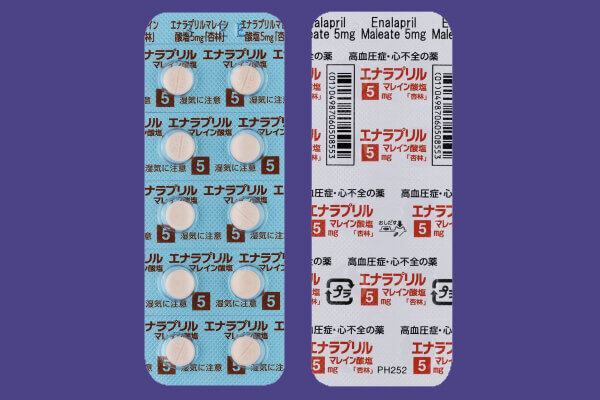 エナラプリルマレイン酸塩錠５ｍｇ「杏林」