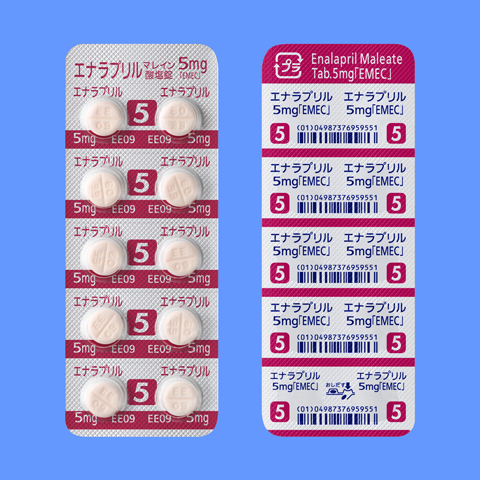 エナラプリルマレイン酸塩錠５ｍｇ「ＥＭＥＣ」
