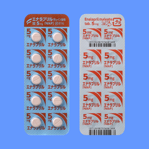エナラプリルマレイン酸塩錠５ｍｇ「ＮｉｋＰ」