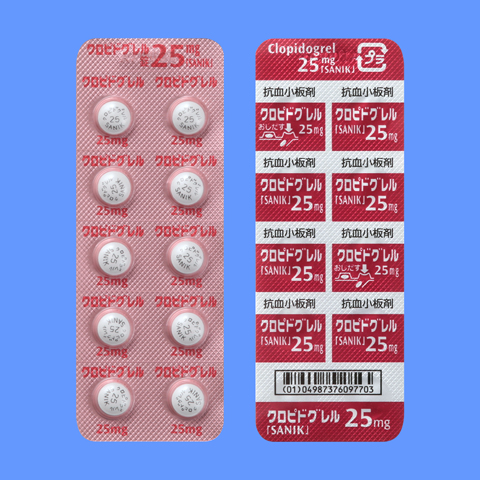 クロピドグレル錠２５ｍｇ「ＳＡＮＩＫ」