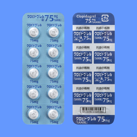 クロピドグレル錠７５ｍｇ「ＳＡＮＩＫ」