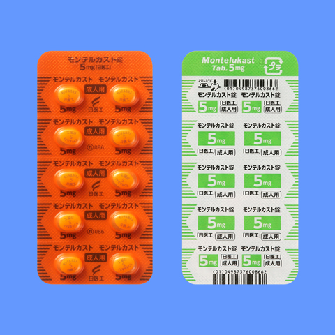 モンテルカスト錠５ｍｇ「日医工」