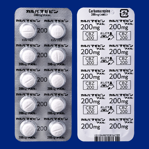 カルバマゼピン錠２００ｍｇ「アメル」
