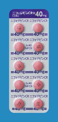 ニフェジピンＣＲ錠４０ｍｇ「三和」