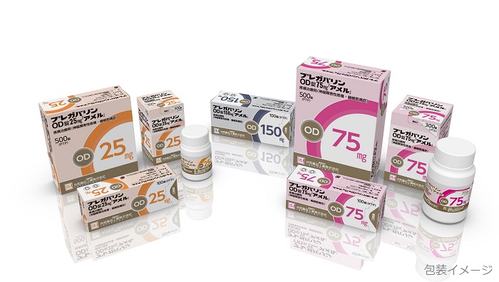 プレガバリンＯＤ錠２５ｍｇ「アメル」