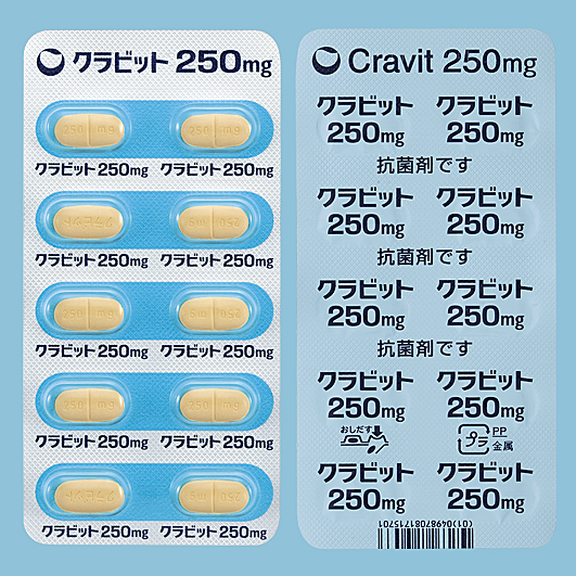 クラビット錠２５０ｍｇ