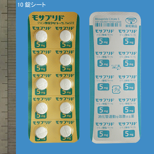 モサプリドクエン酸塩錠５ｍｇ「トーワ」