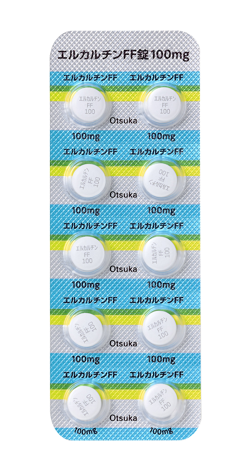 エルカルチンＦＦ錠１００ｍｇ