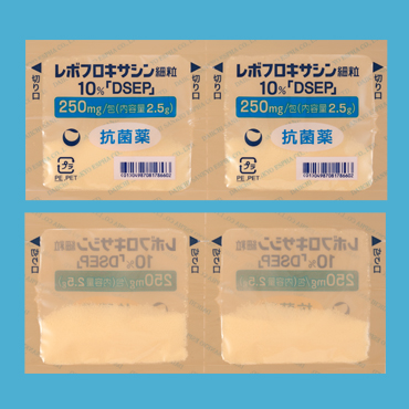 レボフロキサシン細粒１０％「ＤＳＥＰ」
