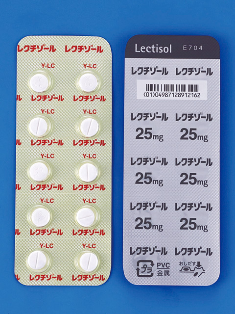 レクチゾール錠２５ｍｇ