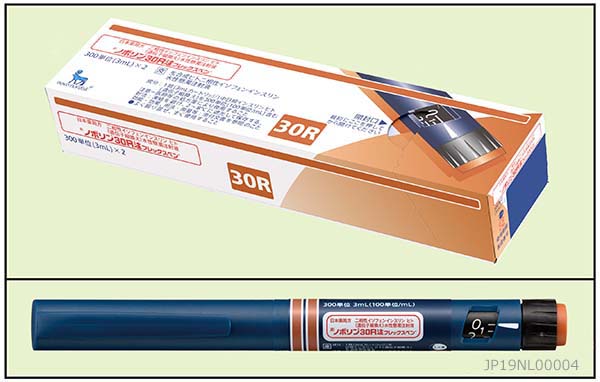 ノボリン３０Ｒ注フレックスペン　３００単位