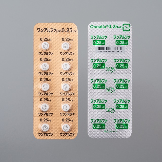 ワンアルファ錠０．２５μｇ