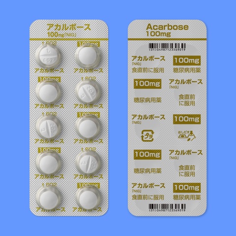 アカルボース錠100mg「ＮＩＧ」