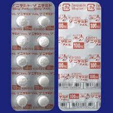 ゾニサミド錠１００ｍｇ「アメル」