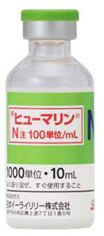 ヒューマリンＮ注１００単位／ｍＬ