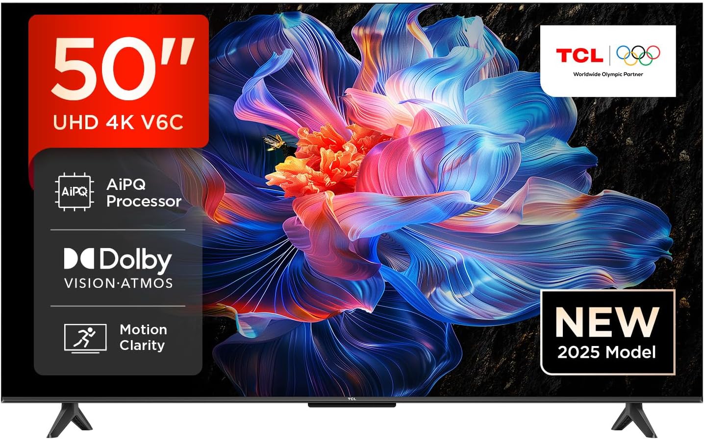 【メーカー直送】TCL  テレビ 50V型 4K 液晶  Wチューナー内蔵