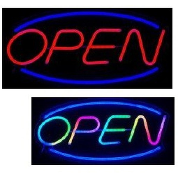 【メーカー直送】ネオンサインOPENオーバル