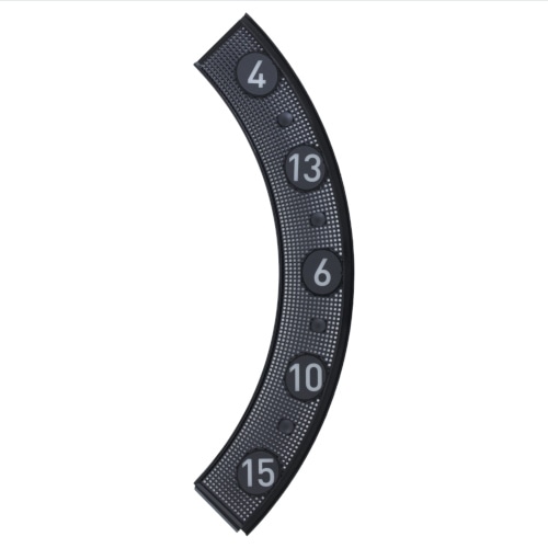【DL3】OUT BOARD SEGMENT D-DL3-1121　(右側 4,13,6,10,15のセット)