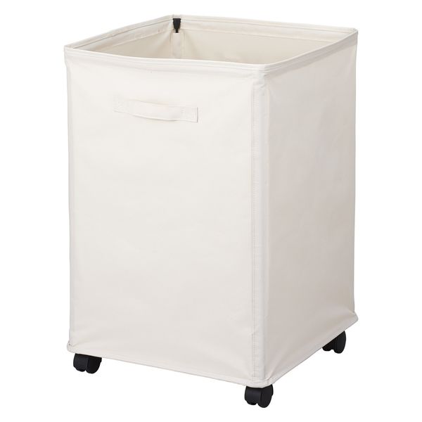 【メーカー直送】ランドリーバスケット 76L　(ベージュ)
