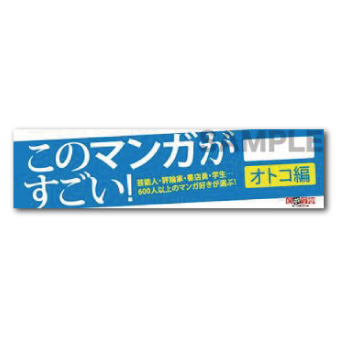 ジャンルボード　大型　このマンガがすごい　男性