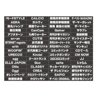 雑誌タイトルセット