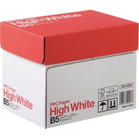 【メーカー直送】コピー用紙　Ｂ５(2500枚入り)