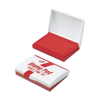 スタンプ台　(赤)